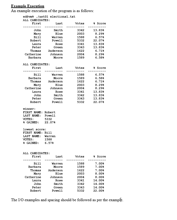 compilation/linking. Wednesday (1/29) Due: Points: 25 Assignment: Write a program to process