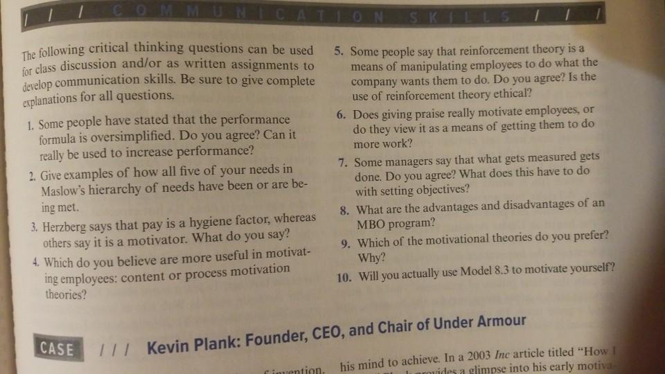 This is for a HR class I am taking need help with