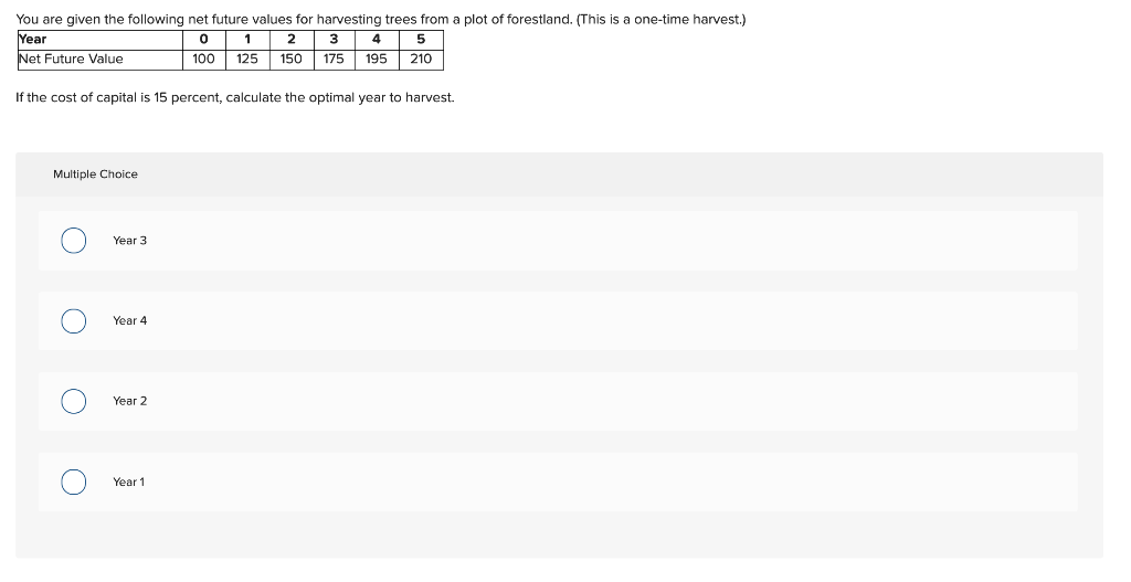 This is all the data that is available. You are given the