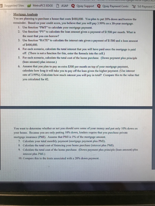  This question is from a mortgage Analyasis Memo. 1. Discuss the