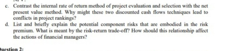 c & d part ka answer send kr den c. Contrast