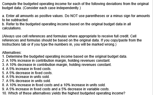 Please answer these in excel & show the excel formulas please. thank