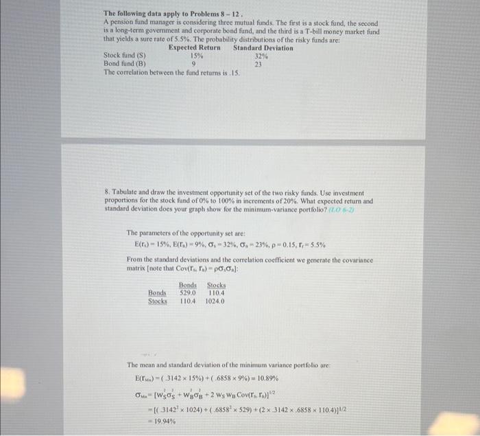 can you explain how did we solve this question? The following data