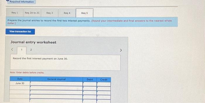 \$1,036,935. Required: 1. Prepare the January 1 joumal entry to record the