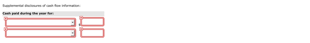 dividends paid as financing activities Comparative Statement of Financial Position, at December