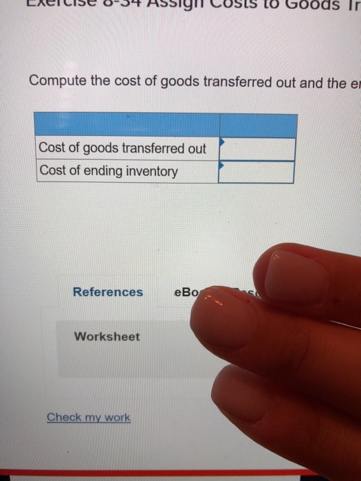 Conversion costs $ 986 317 Current period costs Direct materials Conversion costs