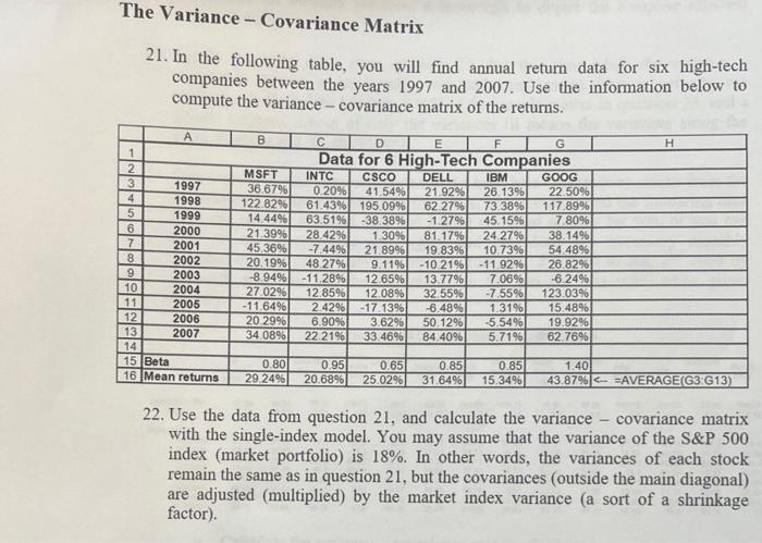 can you please work in excel sheet with all steps and show