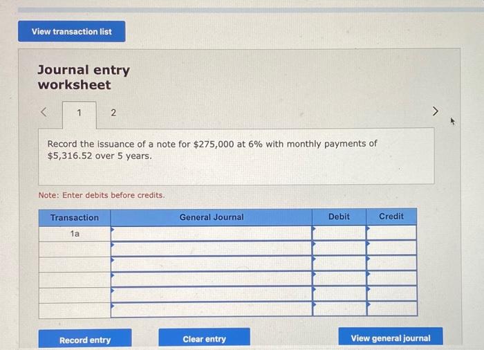 A company decides to obtain a small-business loan of $275,000. The financial