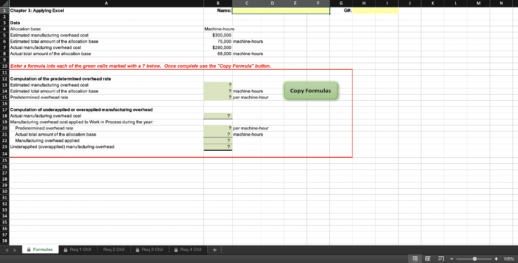  A B C D E F H J M N Name:
