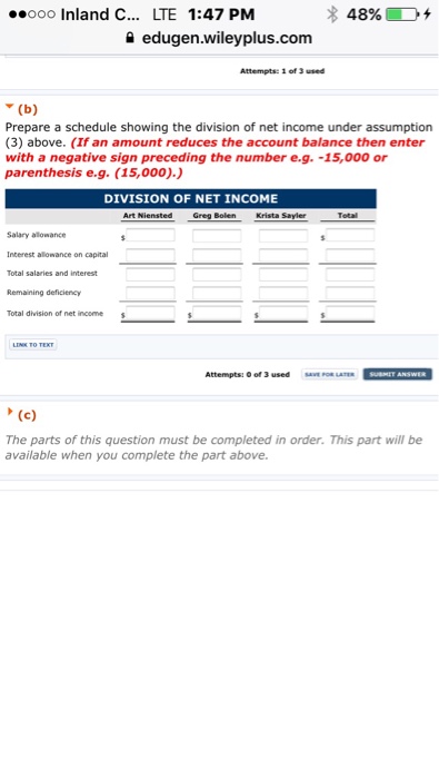 its first year of operations on December 31, 2017, NBS Company's accounts