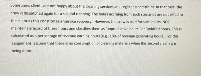 transcribe the data from the case and create a: - Static budget