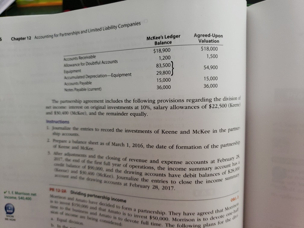 Cash Merchandise Inventory Eric Keene, Capital 1 Cash Accounts Receivable Equipment Allowance