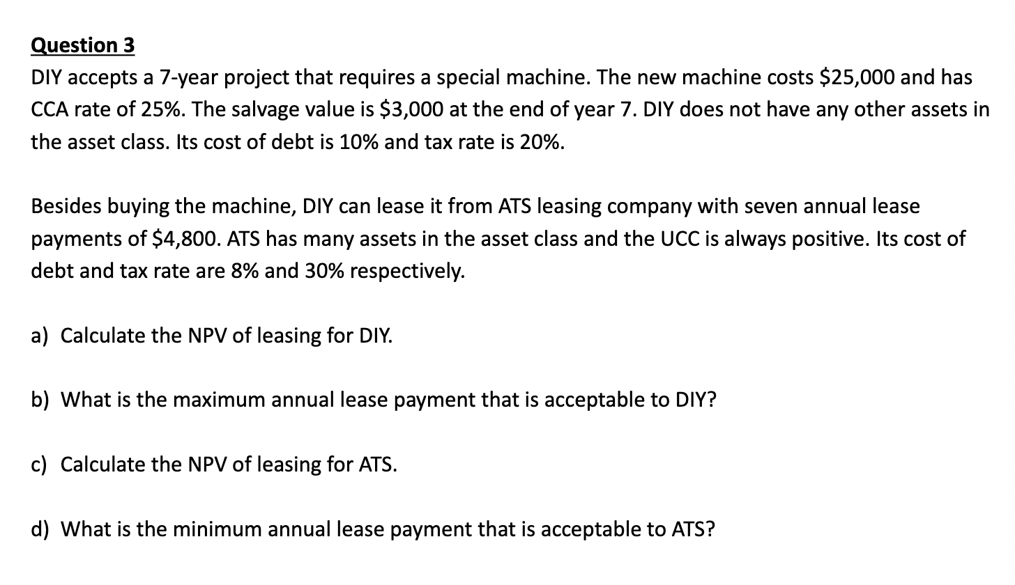  DIY accepts a 7-year project that requires a special machine. The