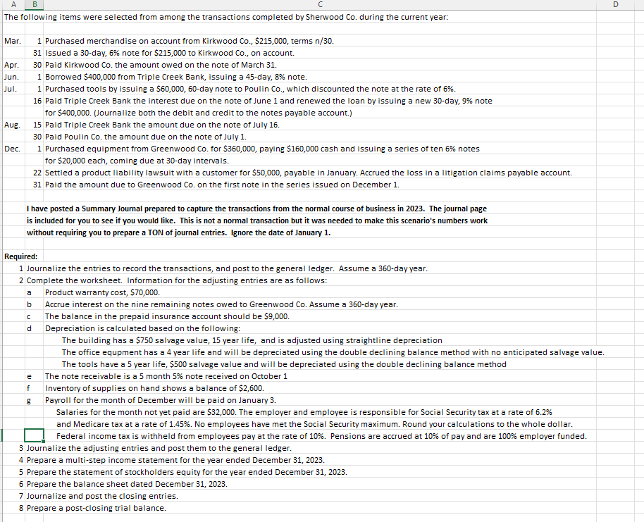 Help me pls: 4 Prepare a multi-step income statement for the year