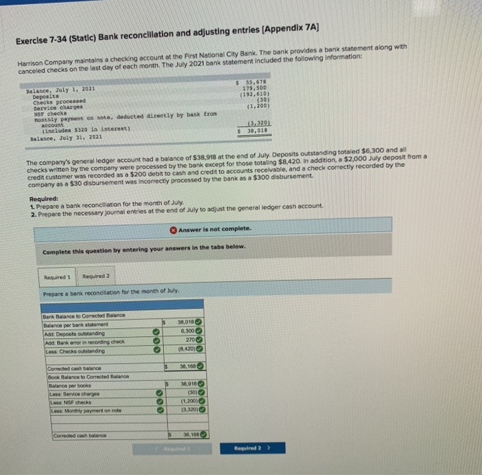  It says that my answer is not complete. Am I missing
