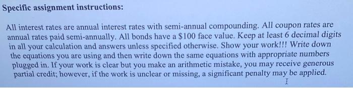 1-year 5% coupon bond has YTM=8.2%. Find the price of a 6-month