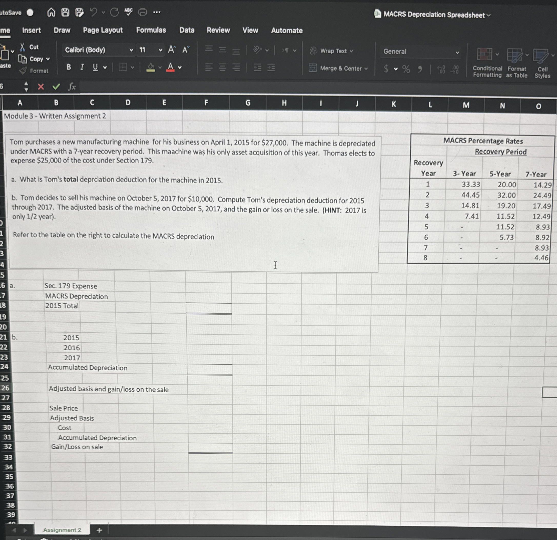  utoSave me Insert Draw Page Layout Formulas Date Review View Automate