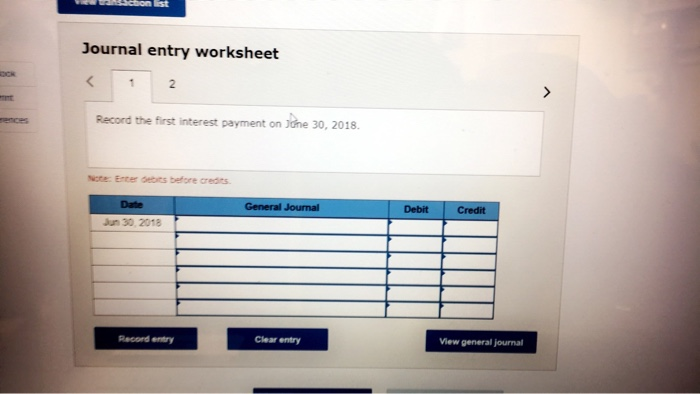 semiannual period, complete the table below to calculate the bond interest expense.
