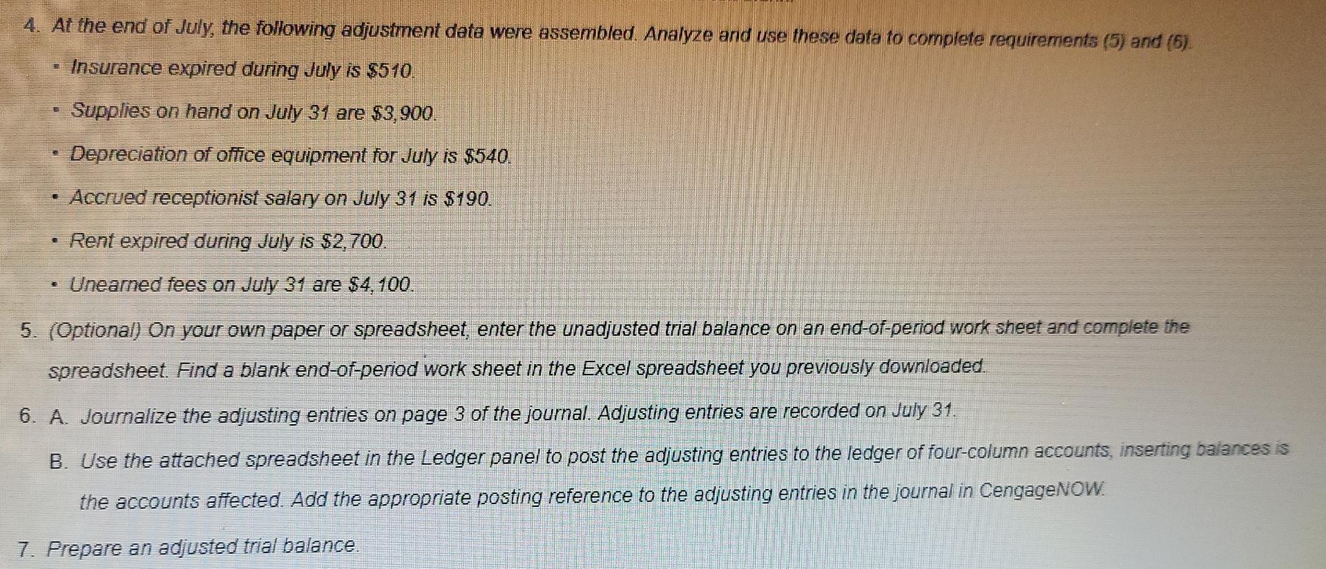 has operated a part-time consulting business from her home. As of July