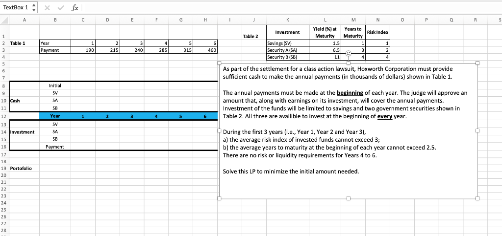  TextBox 1 x fx B D E F F H L