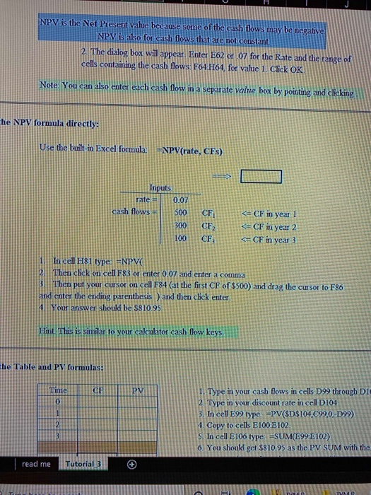 for various compounding periods and at different discount rates. The Problem RST