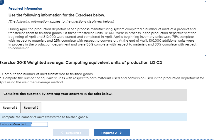 of process costing. At the beginning of the month, the forming department