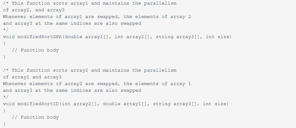Search for a student Exit the program. If the user chooses 1,