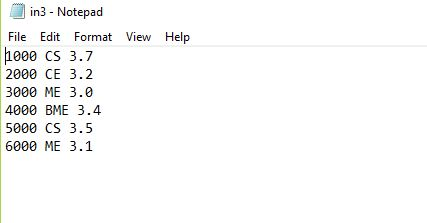 a) Arrays definition Define these arrays in the main function (for consistency,