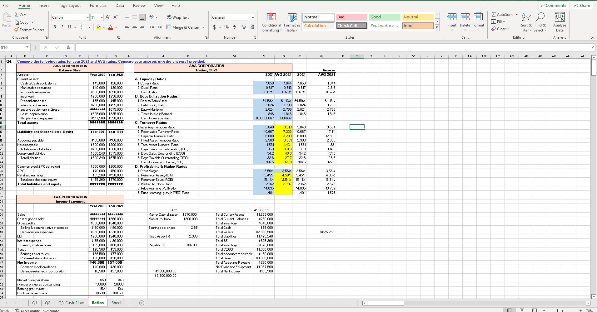 Home X cut P aste Balance Sheet Year 2020 Year 2021 Year