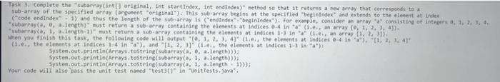 to (1) construct' an array, (ii) find the length of an array,