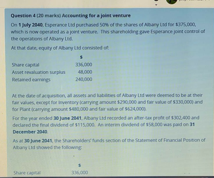 we have only this information please give me answer according this