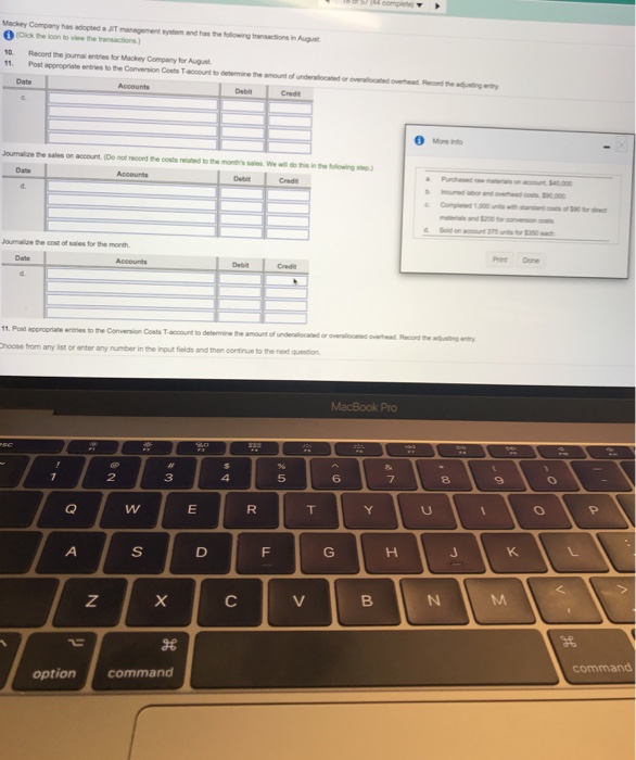 following ransactions in August (Click the loon to view the transactions,) 10