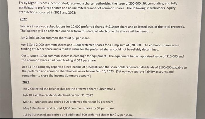 create in excel Dec 31 The company reported a net income of