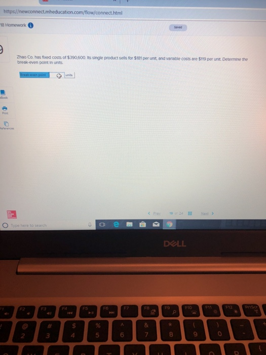  Pls answer both!! https// /flow/connect.html 18 Homework Zhao Co has fxed
