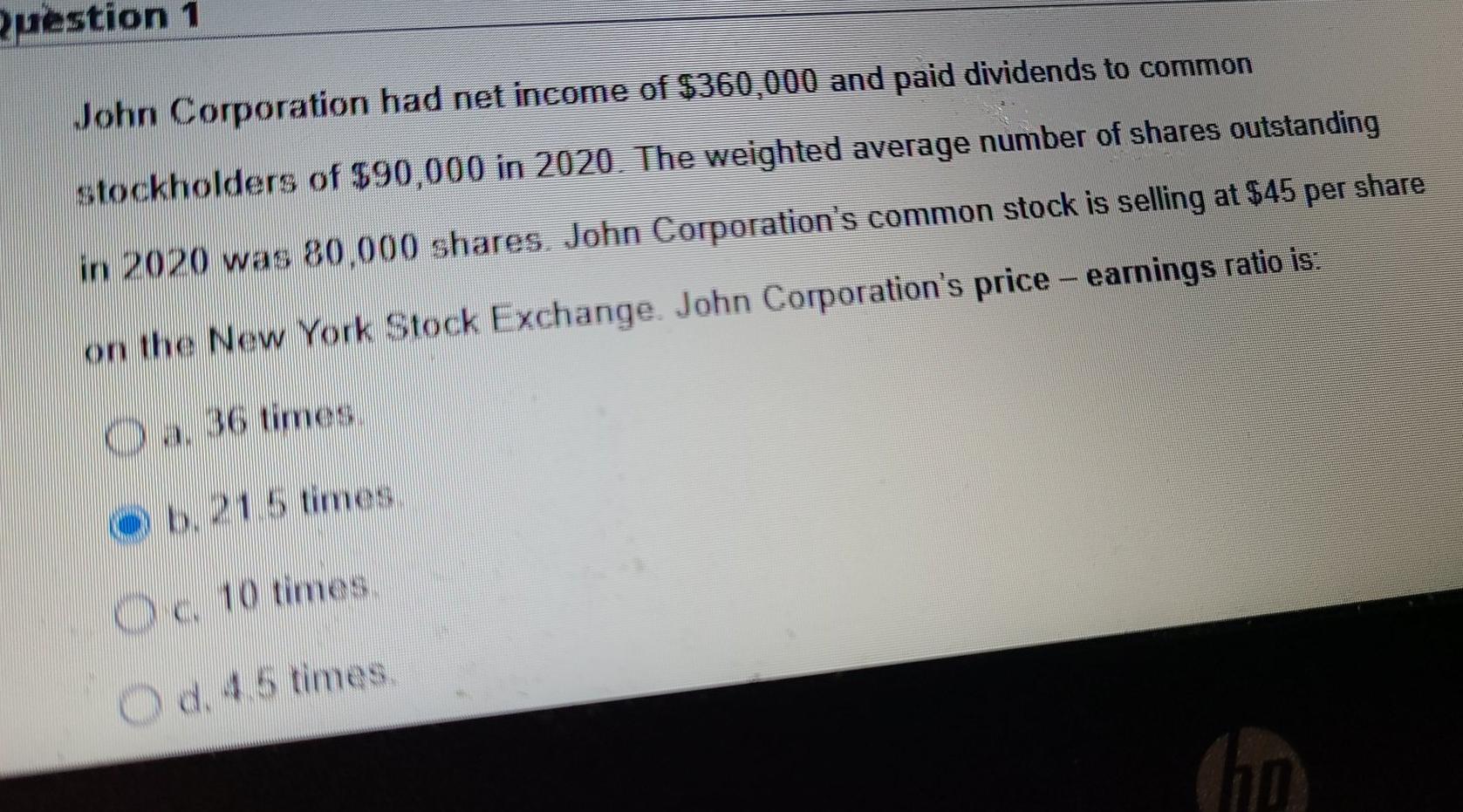 following data is available for Blaine Corporation at December 31, 2015 Common
