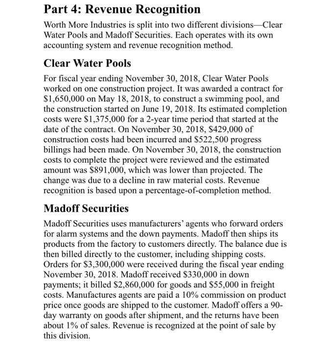 each is in accordance with GAAP: point of sale, completed-contract, percentage-of-completion, installment-sales.