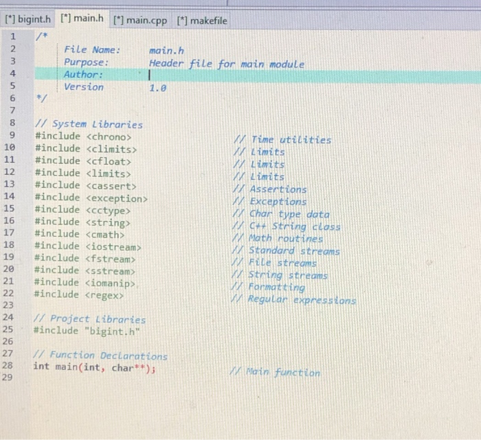 arbitrarily large integers (values larger than can be supported with unsigned lonq