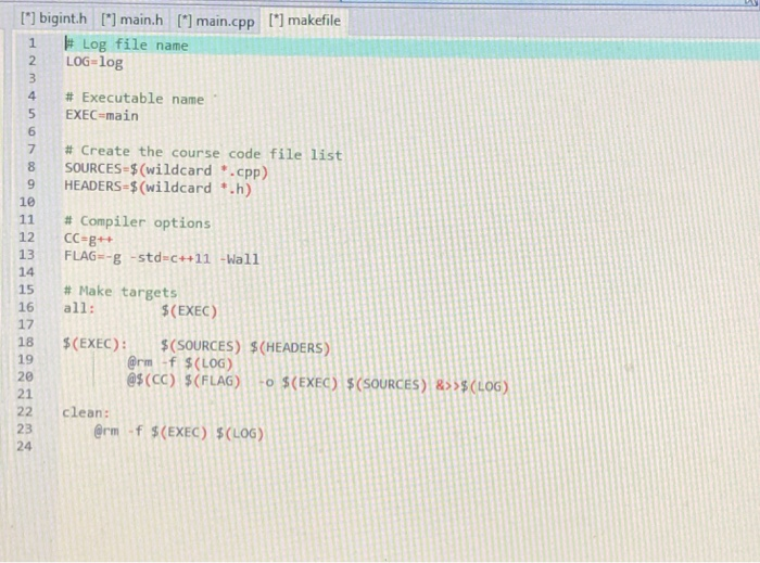 these alues. Here is a sample of proqram output: [ile main.cpp compiled