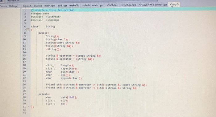 using CNU CCC 7.2.0 with 32 bit integers [] bigint.h ['1 main.h