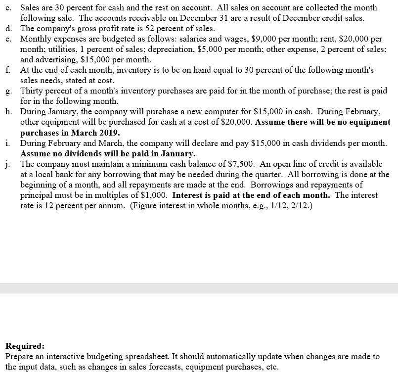 as an excel sheet with formulas used (shown). Thank you! Check figures