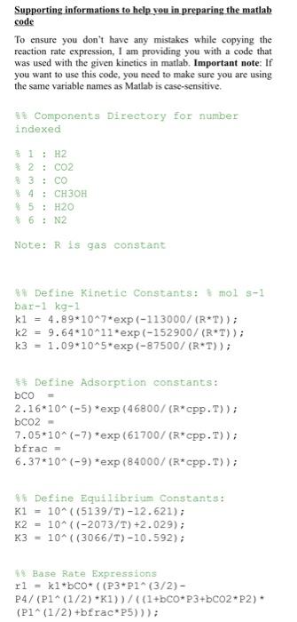 next page. 2) Initial assessment on how to choose optimal conditions: If