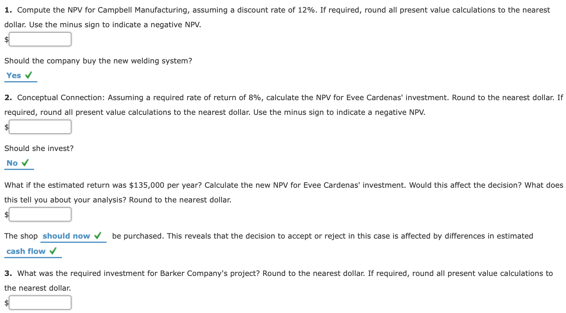 the present value of an annuity of $1, which is the amount