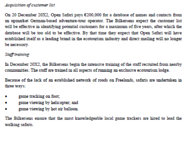 the assets constructed thereon? What judgements and estimates are made to measure