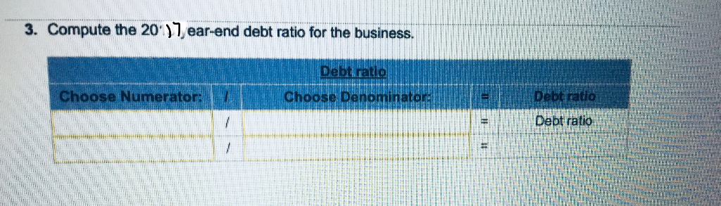 following assets and liabilties as of December 31, 2016 and 207 December