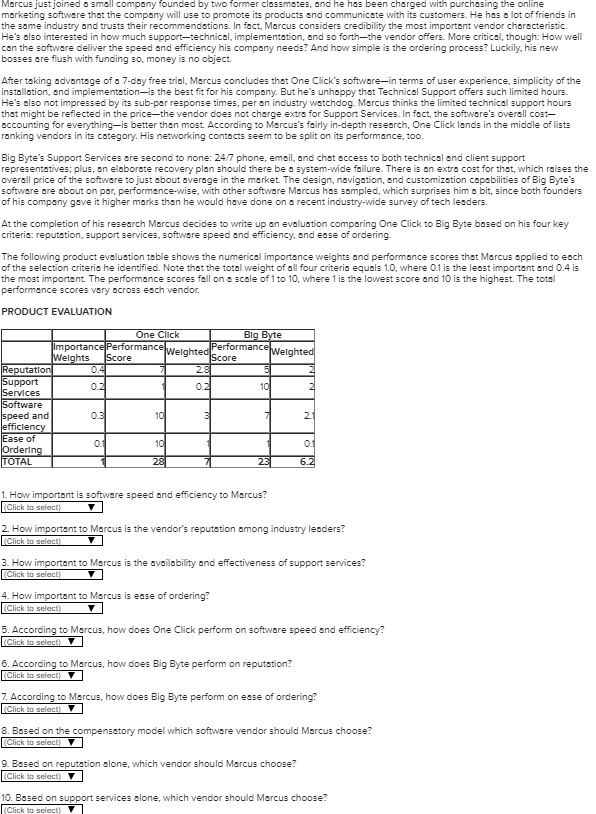 Marcus just joined a small company founded by two former classmates,