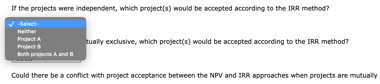 its capital budget, and you have been asked to do the analysis.