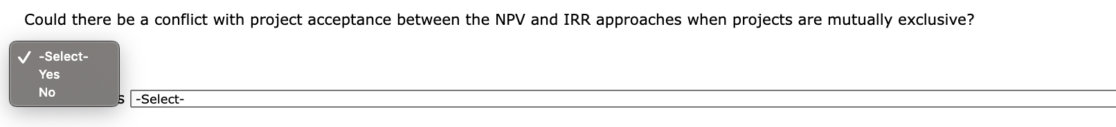 Depreciation, salvage values, net operating working capital requirements, and tax effects are