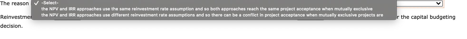 all included in these cash flows. Both projects have 4-year lives, and
