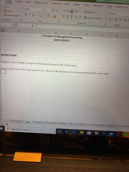 capital contributions on Worksheet C: Partner A Partner B Partner C Partner