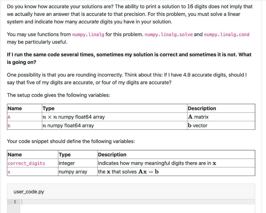 Do you know how accurate your solutions are? The ability to print